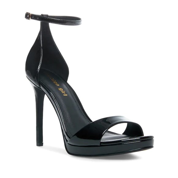 Madden Girl Shoes - Madden Girl Flashy Ankle Strap Stiletto Heels